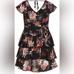 🌺 🍃 City Chic Sweet Botanics Dress - Sz S/16 🍃🌺